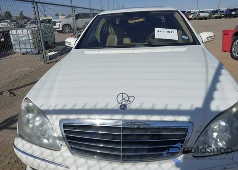 2004 Mercedes-Benz S 430 из США, поврежденный, VIN WDBNG70J94A406800